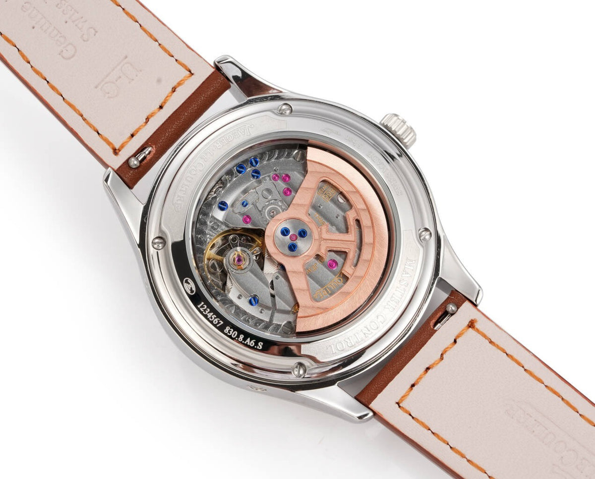 Jaeger-LeCoultre Master Calendar Moon Phase Automatic Watch 40mm Genuine Leather Strap