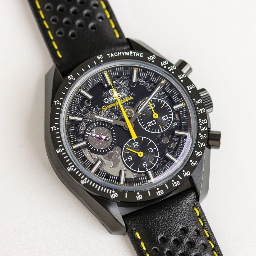 OMEGA Speedmaster Second Generation Apollo 8 Watch, Limited Edition Men's Mechanical Chronograph Watch