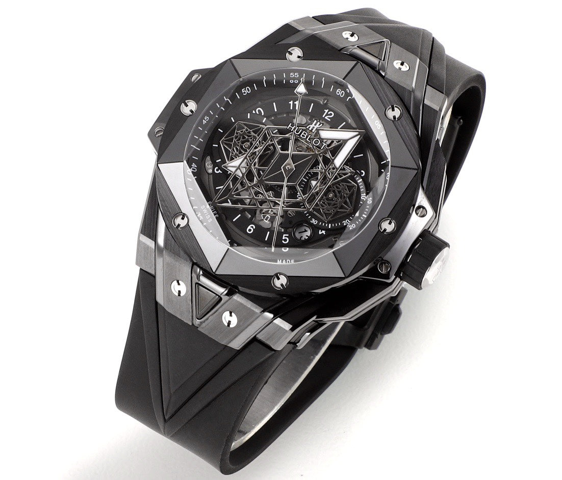 Hublot Big Bang Sang Bleu II Watch | Colored Ceramic Case, Modified HUB1240 Movement