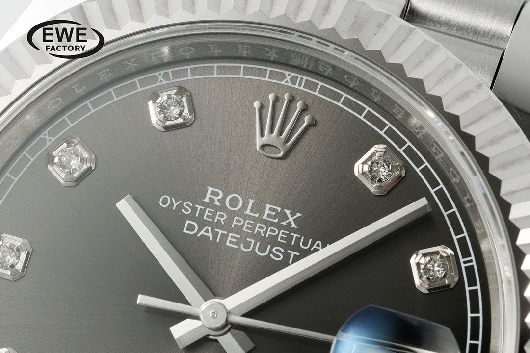 Rolex EWE Factory Datejust 41mm Men Watch, 3235 Automatic Movement, 904L Steel