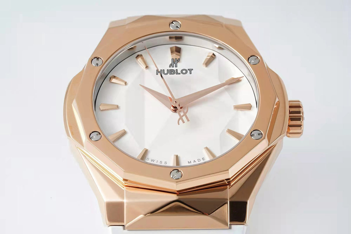 Hublot x Richard Orlinski Co-branded Watch APS Top Replica, 40mm Faceted Polygon Case