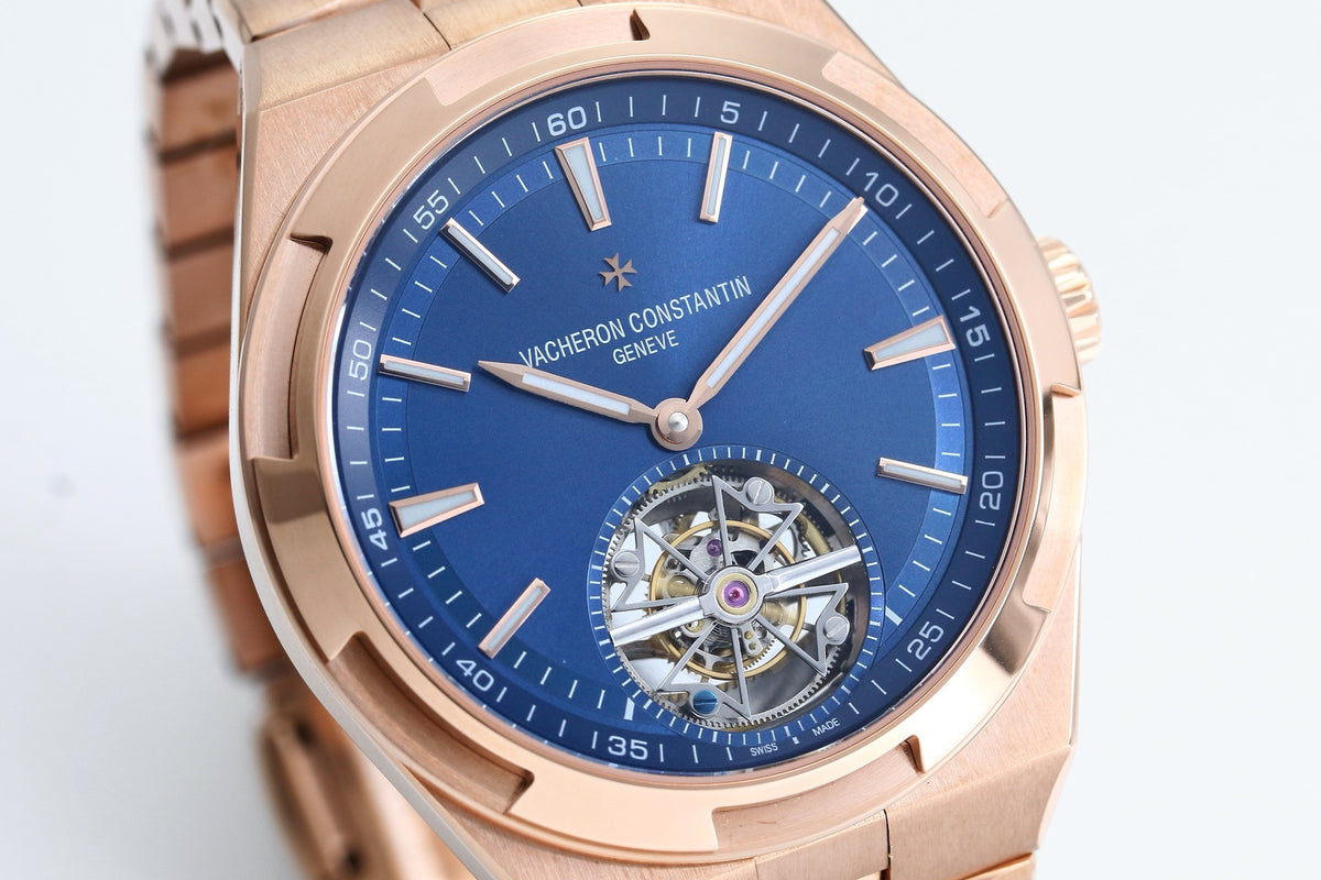 Vacheron Constantin Overseas Tourbillon 42.5mm Blue Dial Automatic Watch