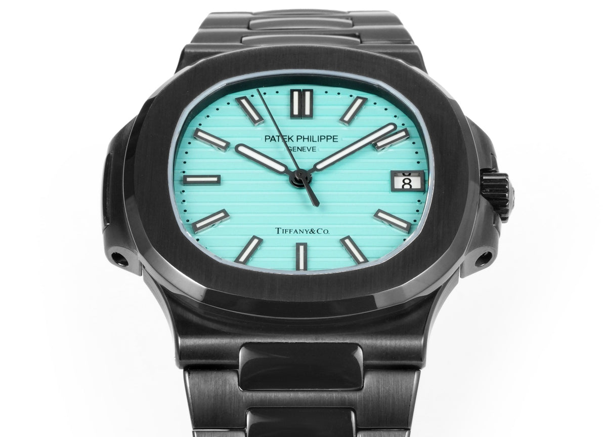 Patek Philippe Nautilus 5711 Black Warrior Limited Color Dial Watch, GR Factory, 40mm, Custom Modified 324 Movement