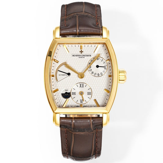 Vacheron Constantin Malte Super Clone Watch | Cal.1222 Movement, Dual Time, Power Reserve, 60M Waterproof