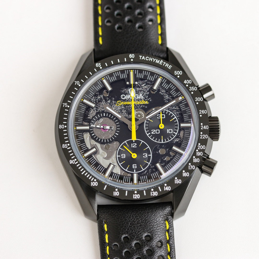 OMEGA Speedmaster Second Generation Apollo 8 Watch, Limited Edition Men's Mechanical Chronograph Watch