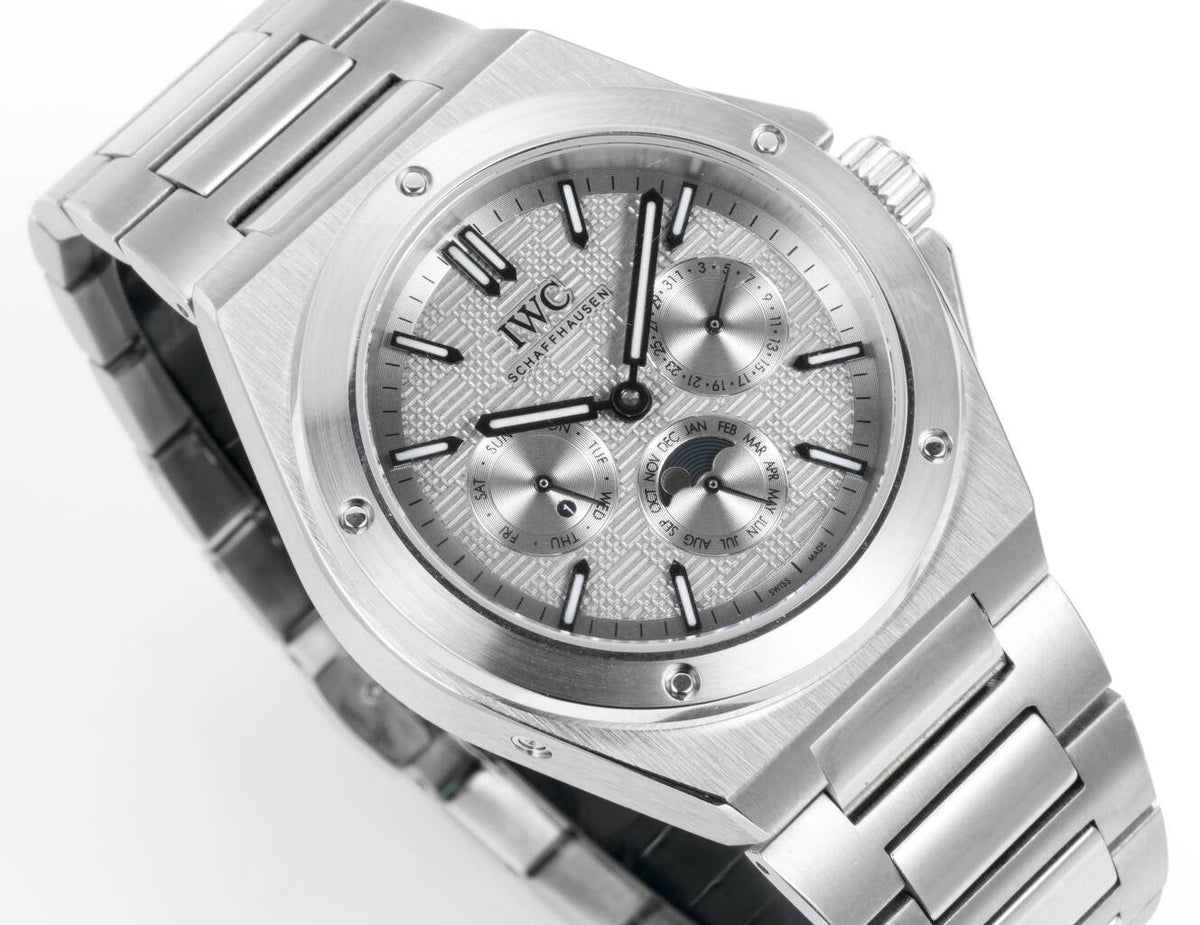 IWC Ingenieur Perpetual Calendar 41.6mm | Gérald Genta Classic Design Luxury Watch‑Blue Dial