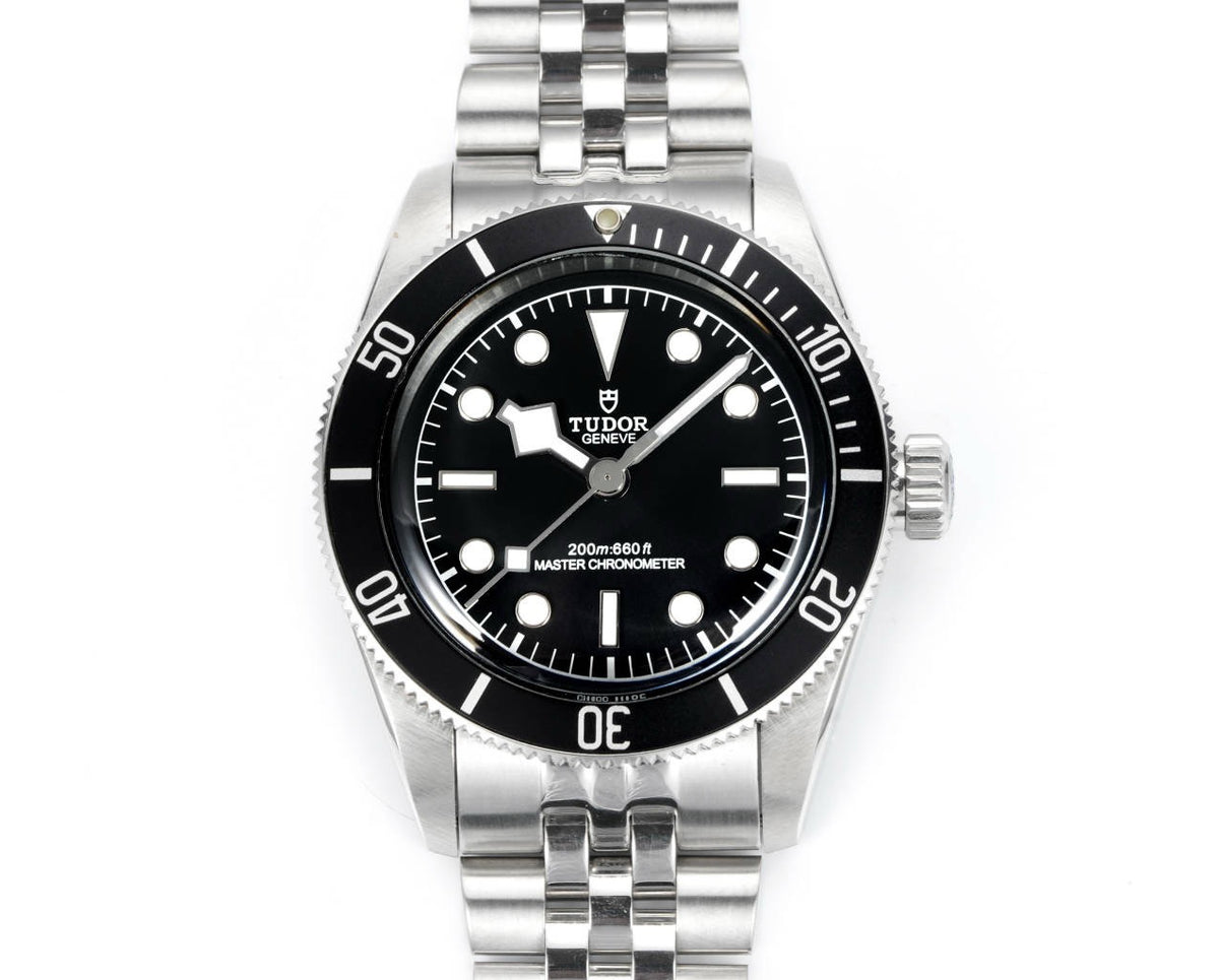 Tudor Black Bay GMT Automatic Diver Watch 41mm, Domed Sapphire Crystal, Rivet Stainless Steel Bracelet, Multiple Ceramic Bezel Color Options