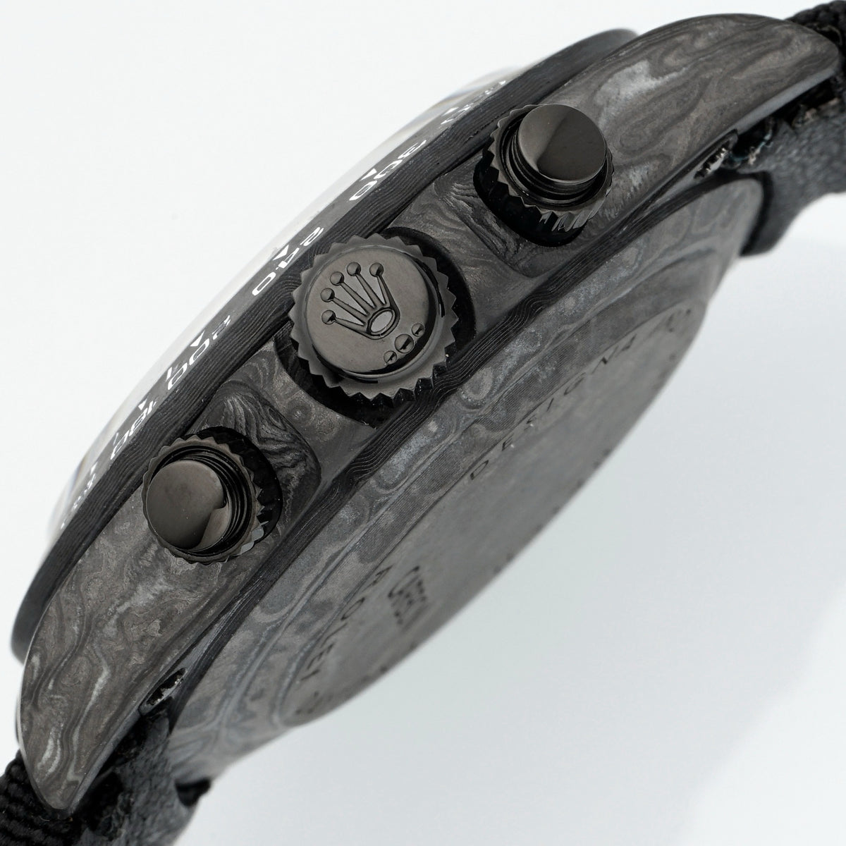 Rolex Diw Carbon Skeleton Chronograph