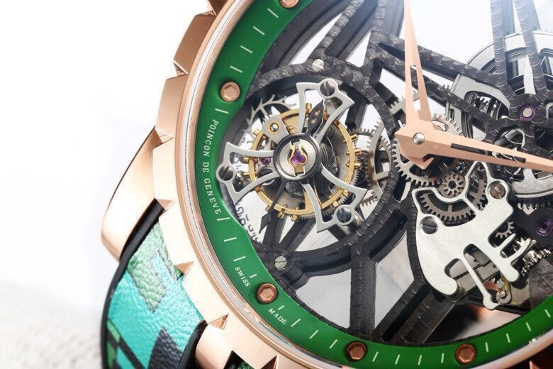 Roger Dubuis RDDBEX0938 Skeleton Tourbillon Watch