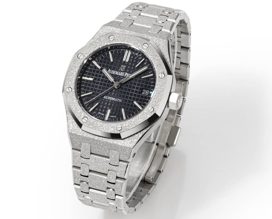 Audemars Piguet Royal Oak 37mm 15454 Frosted Gold Ladies Automatic Watch