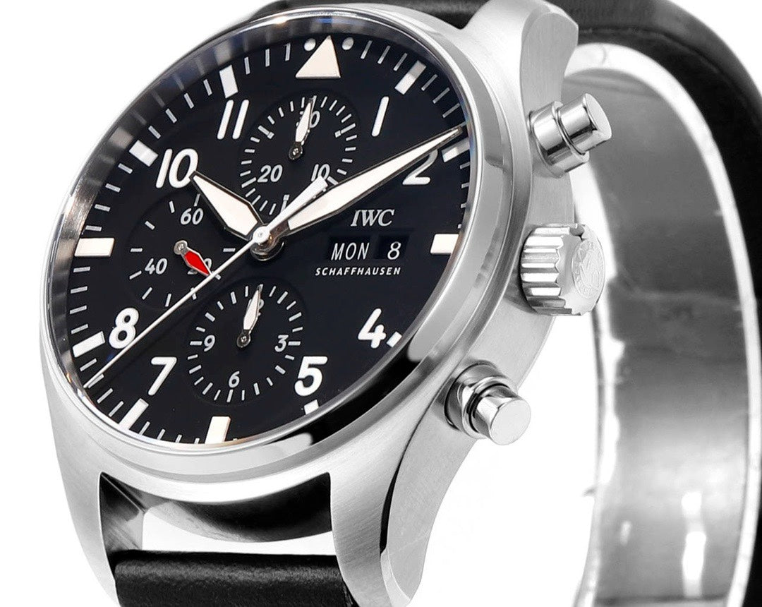 IWC Portuguese Chronograph Watch, New Men's Wristwatch for Business & Daily Wear