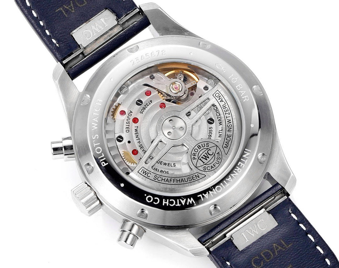 IWC Portuguese Chronograph Watch, New Men's Wristwatch for Business & Daily Wear