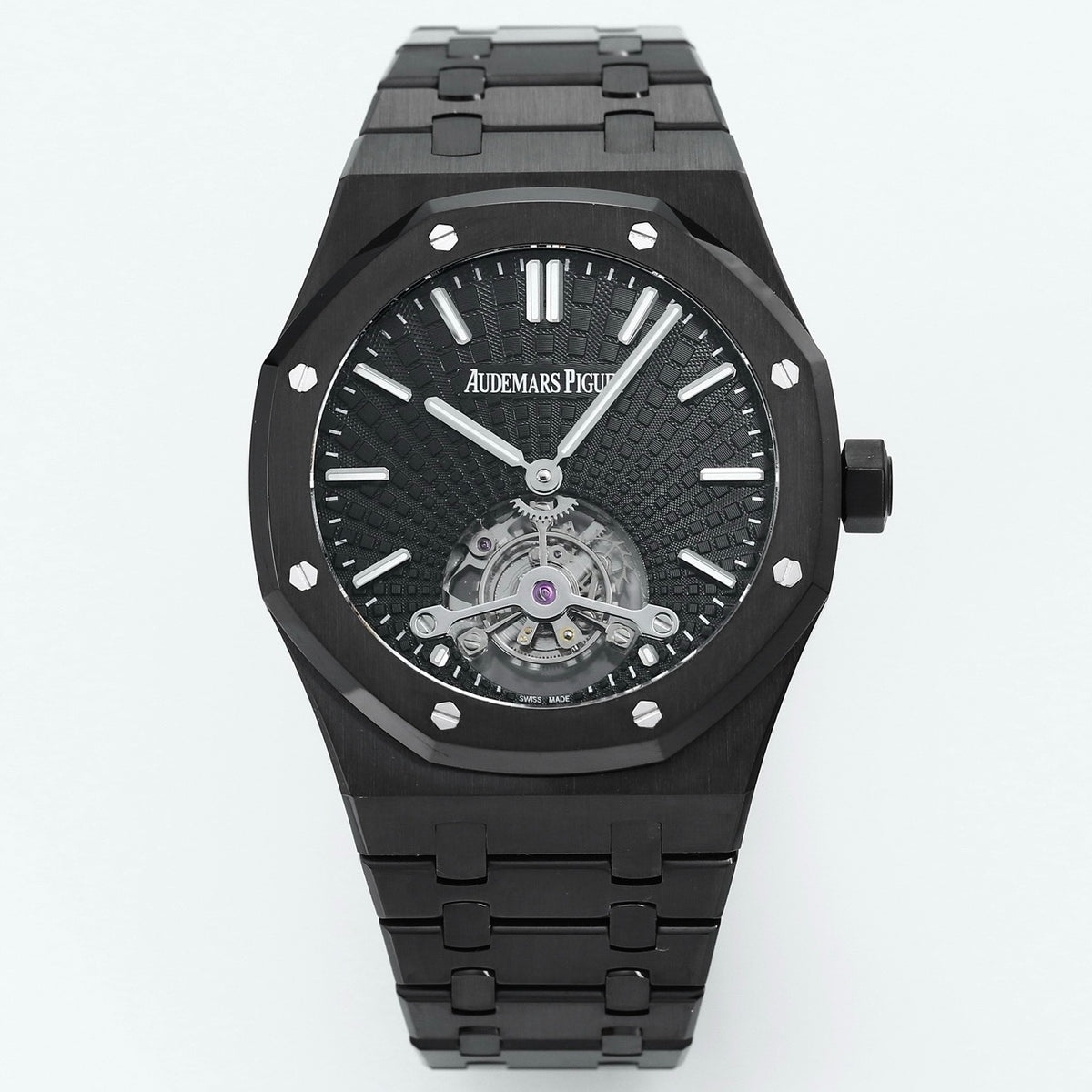 Audemars Piguet Royal Oak Tourbillon 41mm Evolutive Tapisserie Dial Automatic Watch