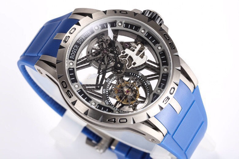 Roger Dubuis Titanium Skeleton Tourbillon Watch