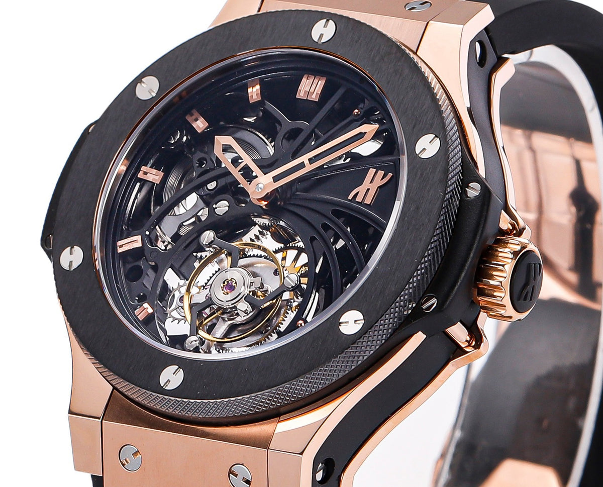 Hublot Big Bang V4 Upgraded True Tourbillon Watch 1:1 Super Clone