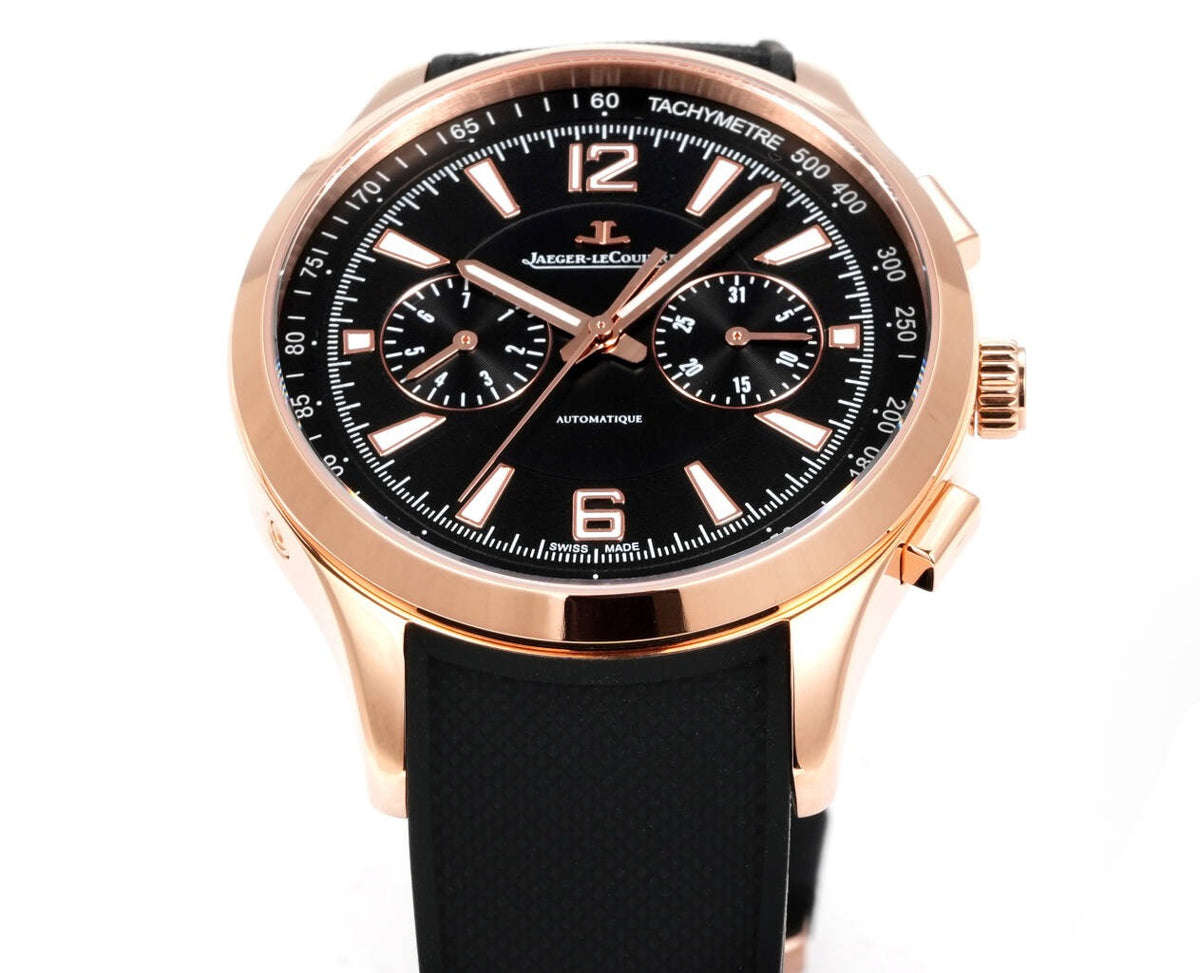 Jaeger-LeCoultre Polaris Chronograph Automatic Watch 42mm Rubber Strap
