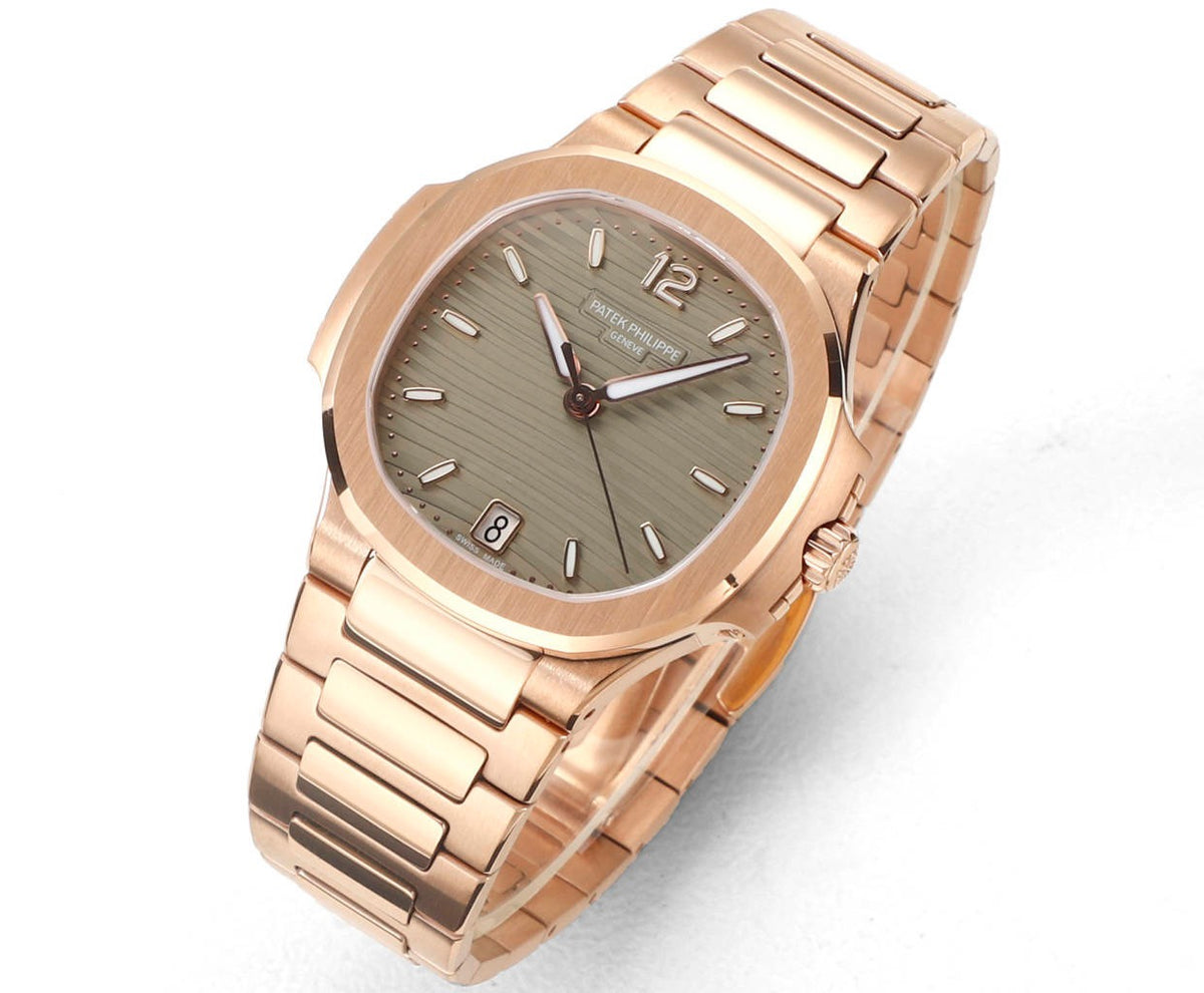 Patek Philippe Nautilus 7118 Ladies Watch 35mm| Custom Cal.324SC