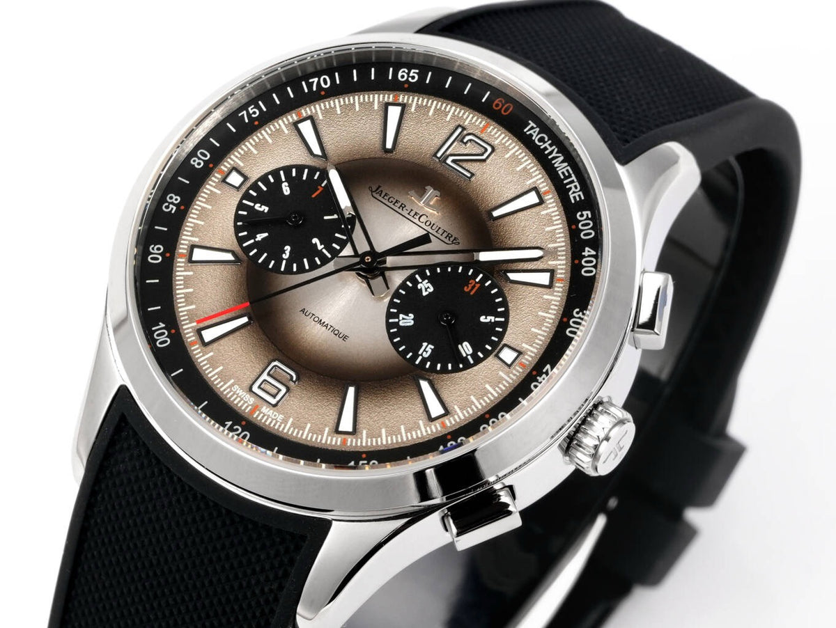 Jaeger-LeCoultre Polaris Chronograph Automatic Watch 42mm Rubber Strap