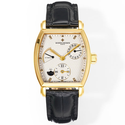 Vacheron Constantin Malte Super Clone Watch | Cal.1222 Movement, Dual Time, Power Reserve, 60M Waterproof