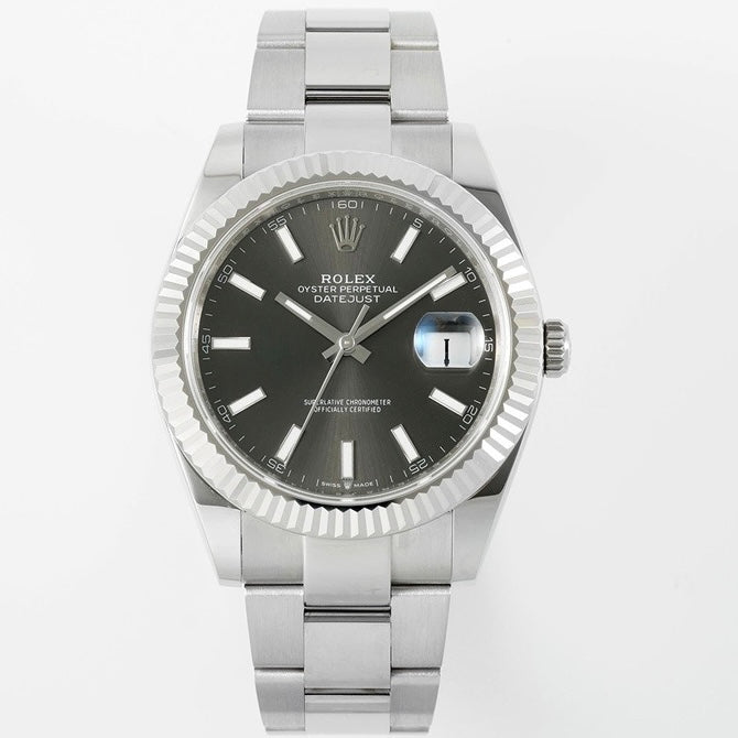 Rolex EWE Factory Datejust 41mm Men Watch, 3235 Automatic Movement, 904L Steel