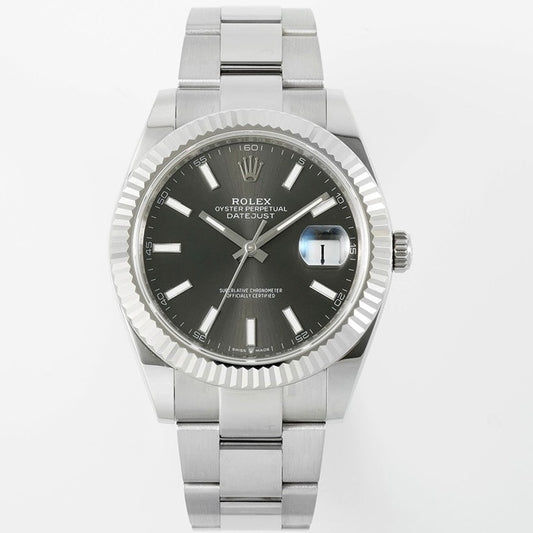 Rolex EWE Factory Datejust 41mm Men Watch, 3235 Automatic Movement, 904L Steel