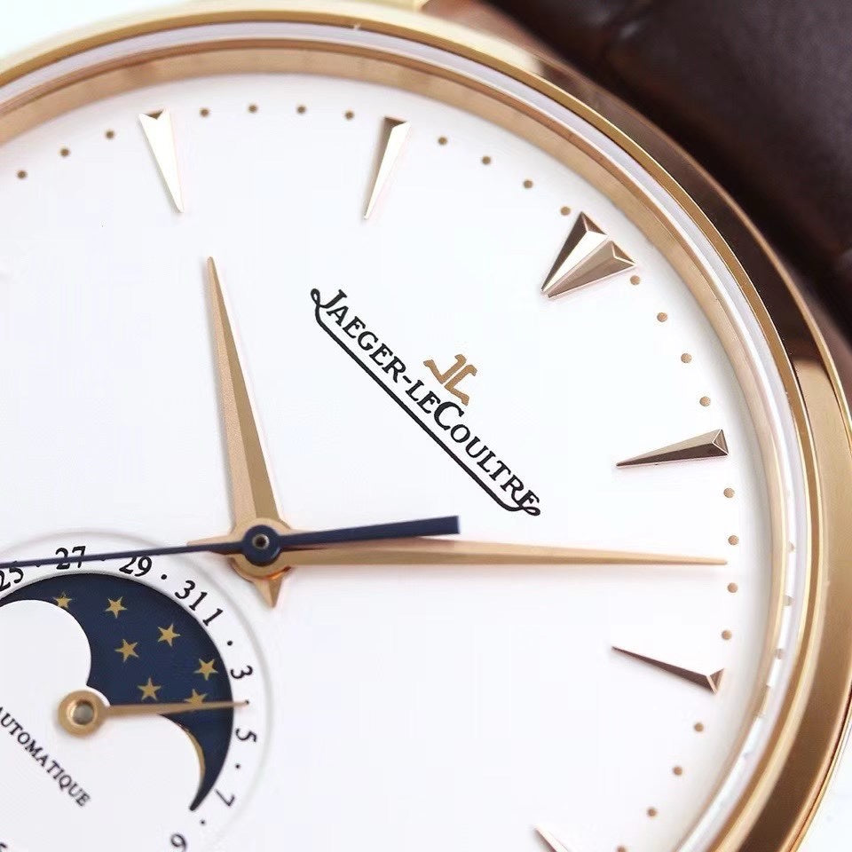 Jaeger-LeCoultre Master Ultra Thin Moon Automatic Watch, Multiple Dial & Case Color Options