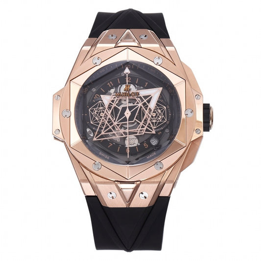 HUBLOT Big Bang Sang Bleu II Watch | BBF Super Clone Titanium Automatic Chronograph Wristwatch