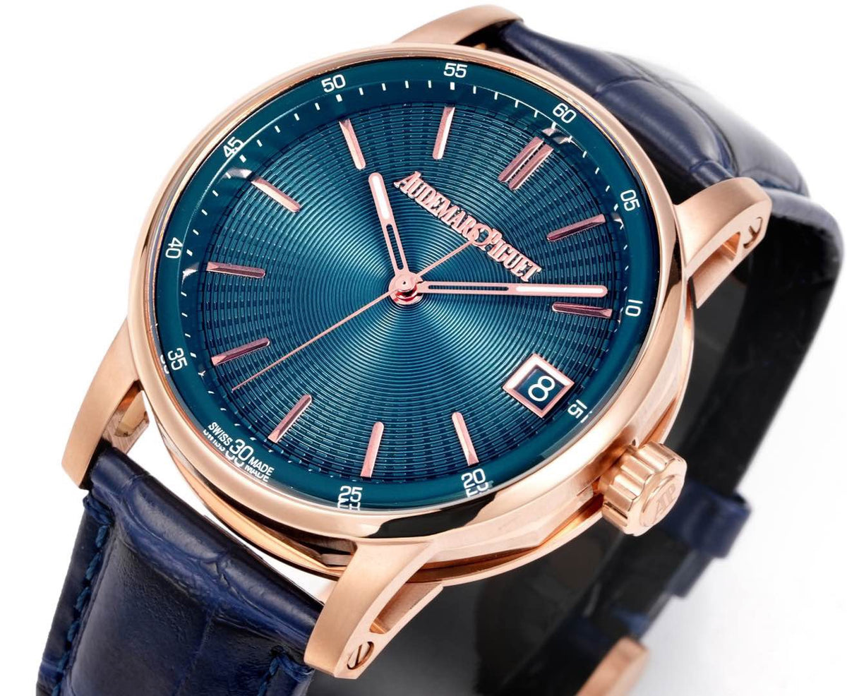 Audemars Piguet Royal Oak APK Factory CODE15210 CODE11.59 Blue Dial Automatic Watch