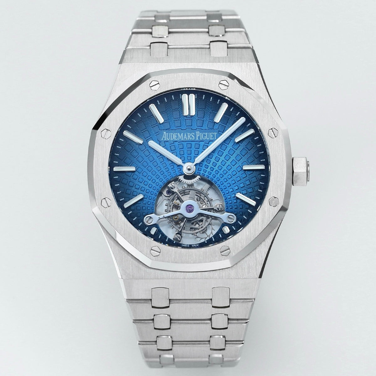 Audemars Piguet Royal Oak Tourbillon 41mm Evolutive Tapisserie Dial Automatic Watch
