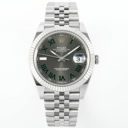Rolex EWE Factory Datejust 41mm Men Watch, 3235 Automatic Movement, 904L Steel