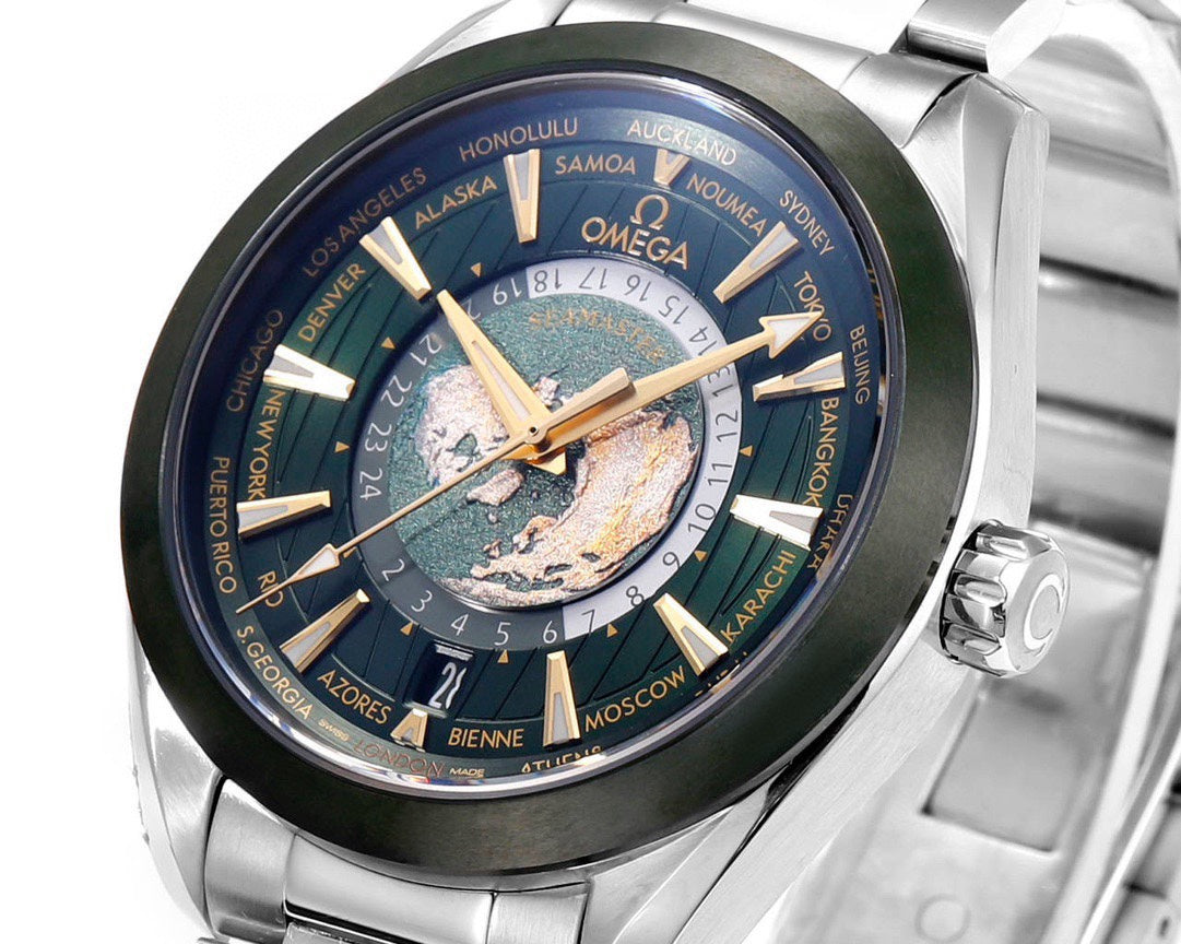 OMEGA Seamaster Worldtimer 43mm Cal.8938 Automatic Watch N1 V2 Upgrade Version