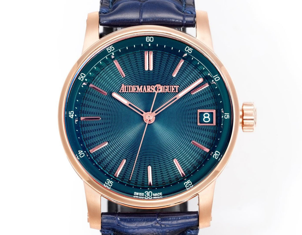 Audemars Piguet Royal Oak APK Factory CODE15210 CODE11.59 Blue Dial Automatic Watch