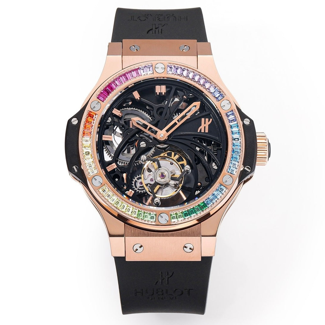 Hublot Big Bang V4 Upgraded True Tourbillon Watch 1:1 Super Clone