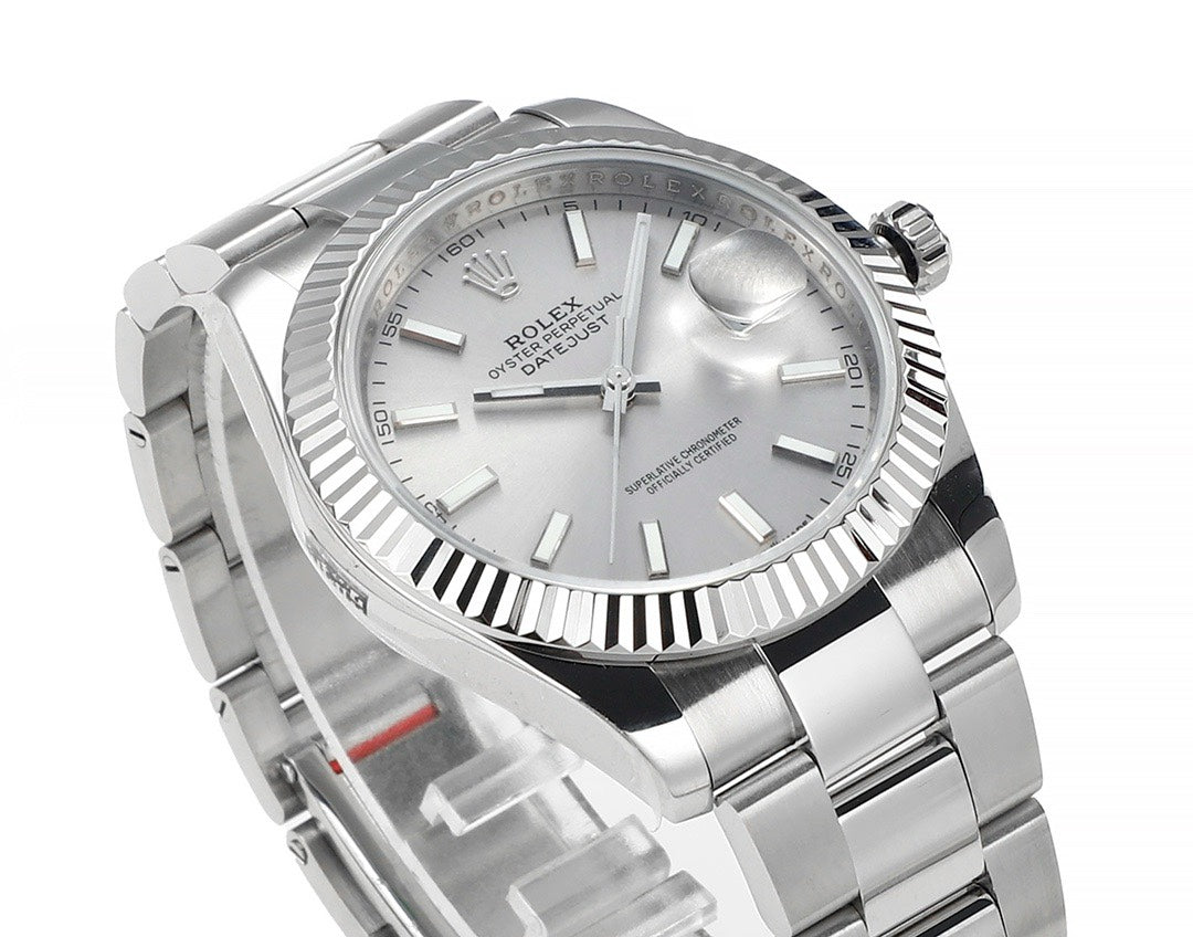 Rolex Datejust 41mm Automatic Watch 3235 Movement 72‑Hour Power Reserve Fluted Bezel