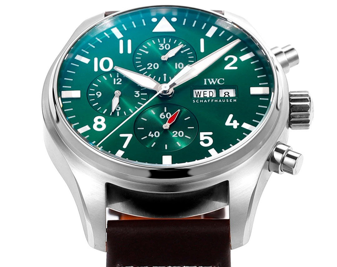 IWC Portuguese Chronograph Watch, New Men's Wristwatch for Business & Daily Wear