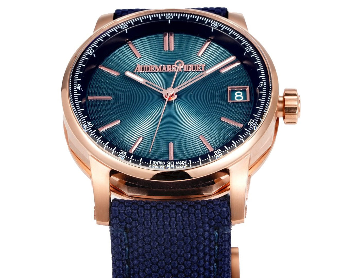Audemars Piguet Royal Oak APK Factory CODE15210 CODE11.59 Blue Dial Automatic Watch