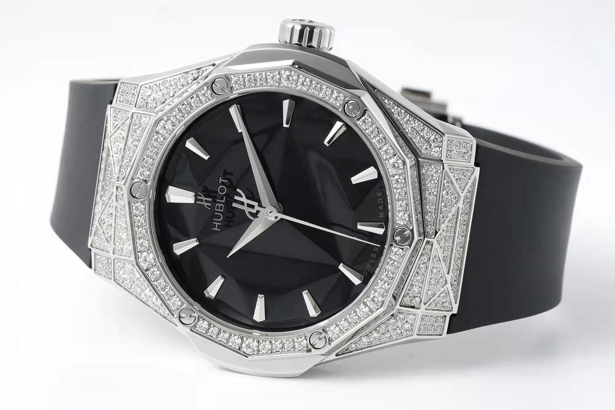 Hublot x Richard Orlinski Co-branded Watch APS Top Replica, 40mm Faceted Polygon Case