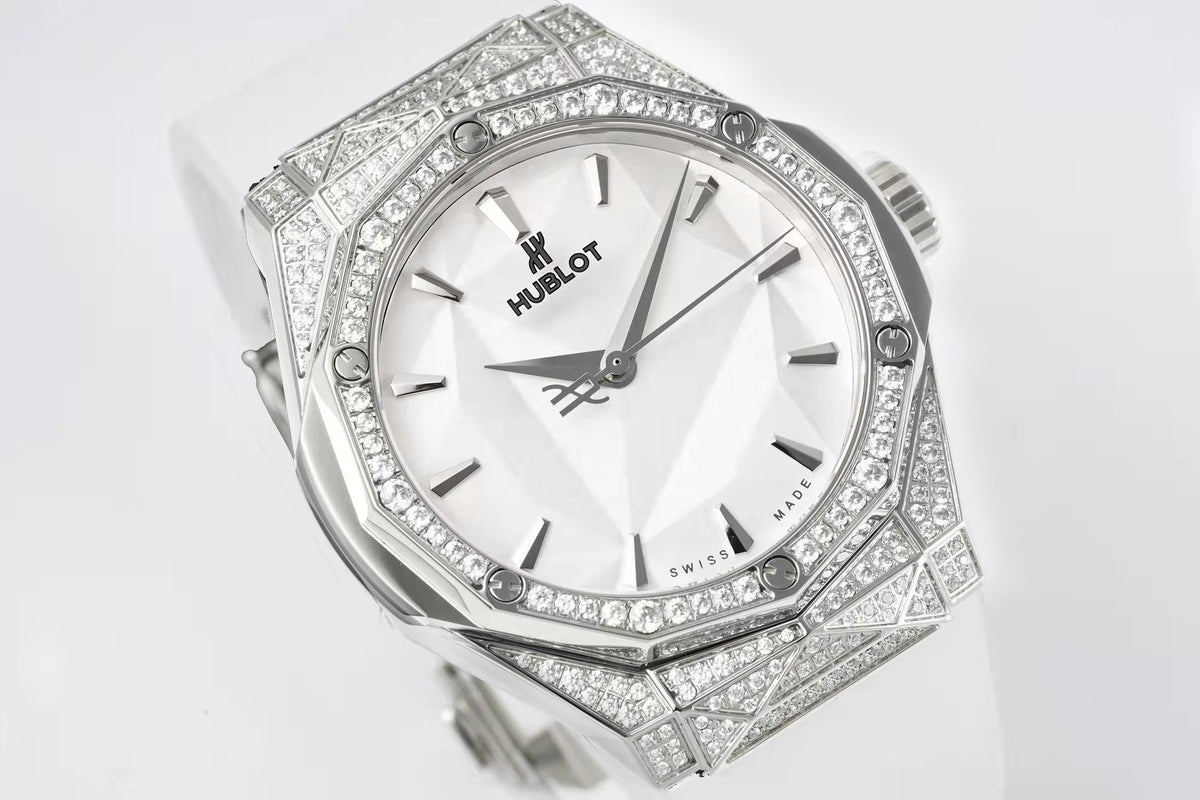 Hublot x Richard Orlinski Co-branded Watch APS Top Replica, 40mm Faceted Polygon Case