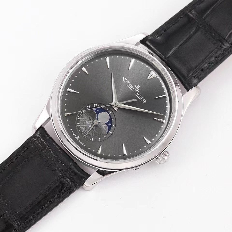Jaeger-LeCoultre Master Ultra Thin Moon Automatic Watch, Multiple Dial & Case Color Options