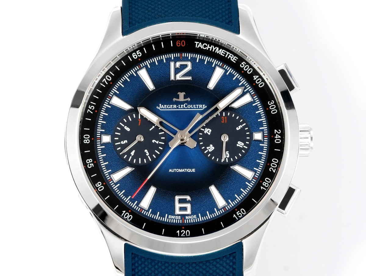 Jaeger-LeCoultre Polaris Chronograph Automatic Watch 42mm Rubber Strap