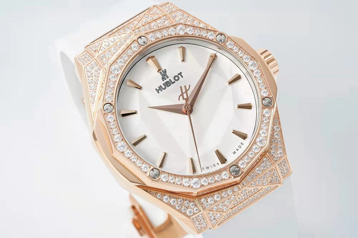 Hublot x Richard Orlinski Co-branded Watch APS Top Replica, 40mm Faceted Polygon Case