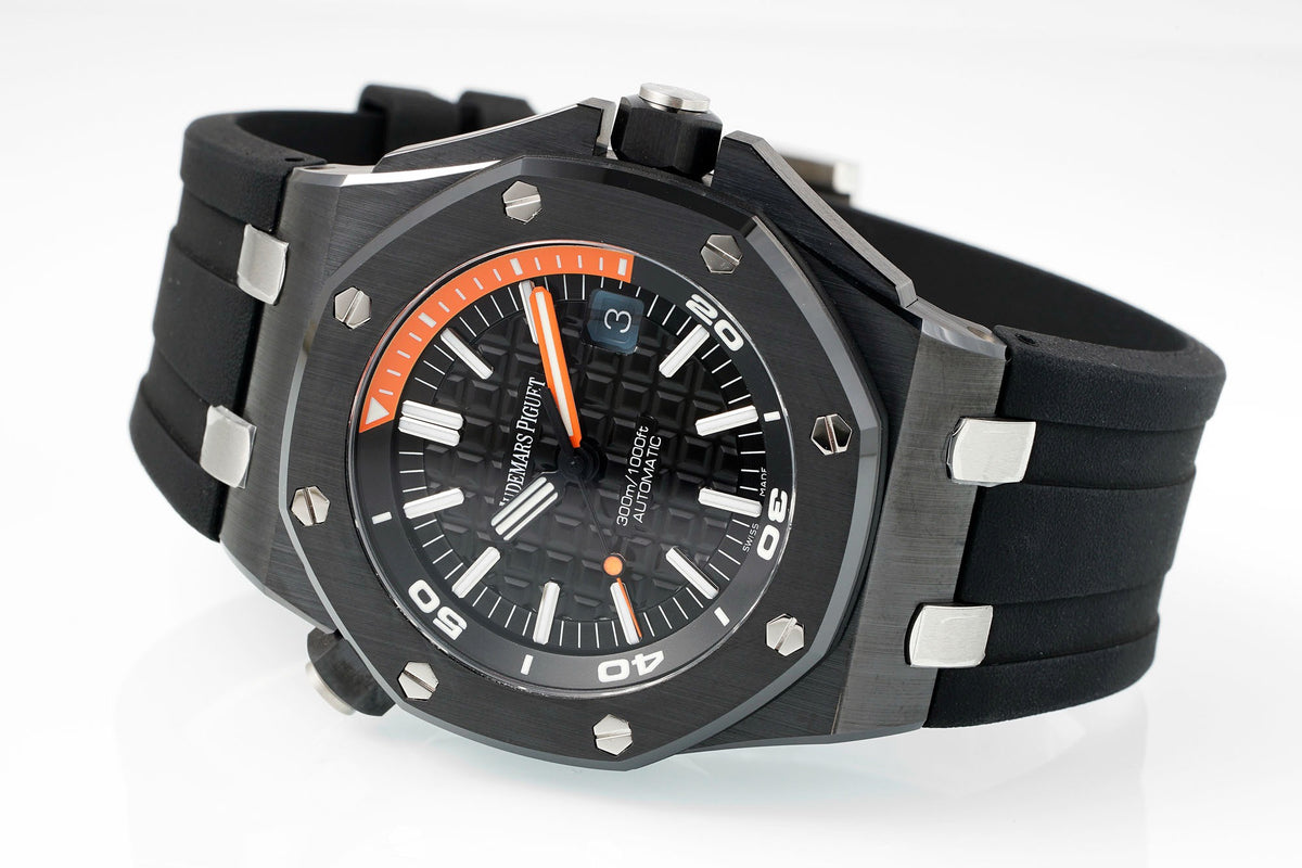 Audemars Piguet Royal Oak Offshore 15707CE Black Ceramic Diver Watch