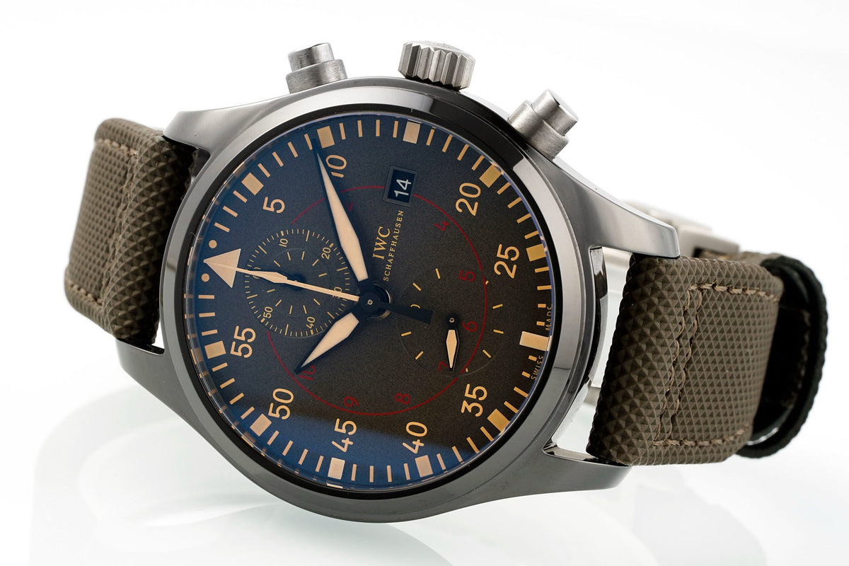 IWC Da Vinci Chronograph Watch 42mm | Modified Cal.89361 Integrated Movement Full Working Functions
