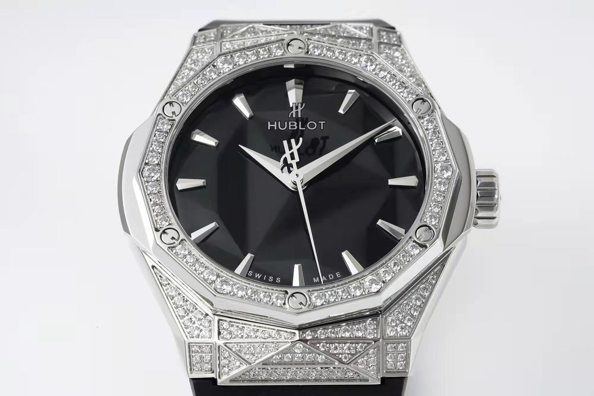 Hublot x Richard Orlinski Co-branded Watch APS Top Replica, 40mm Faceted Polygon Case