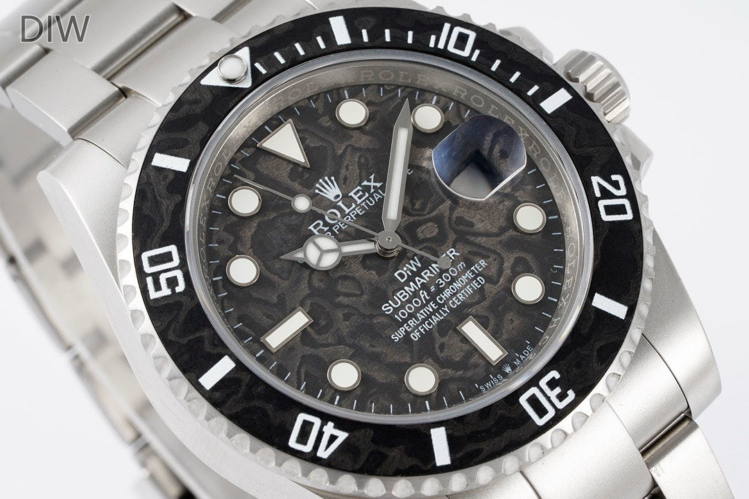 Rolex DIW Custom Submariner Dive Watch 904L Steel 3135 Automatic Movement Multiple Dial Colors