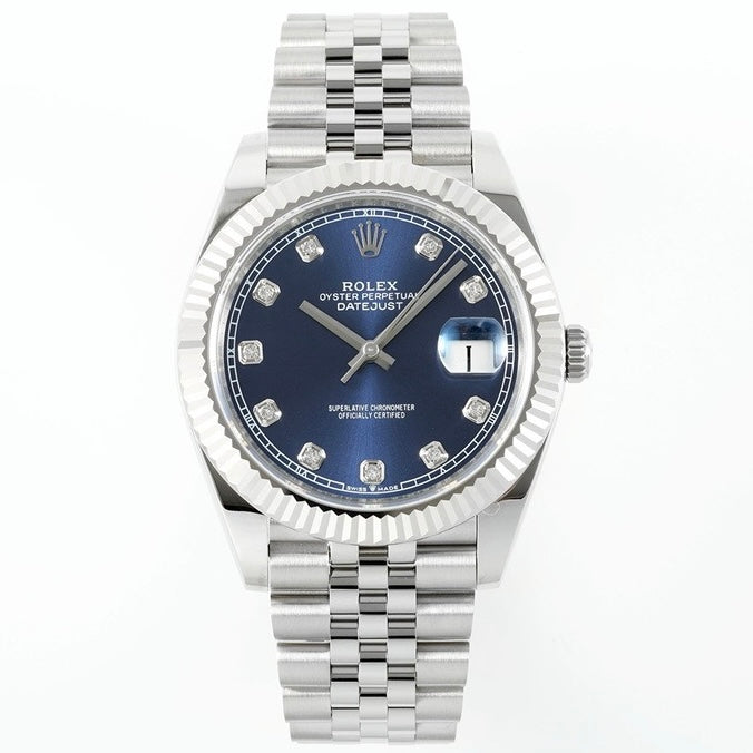 Rolex EWE Factory Datejust 41mm Men Watch, 3235 Automatic Movement, 904L Steel