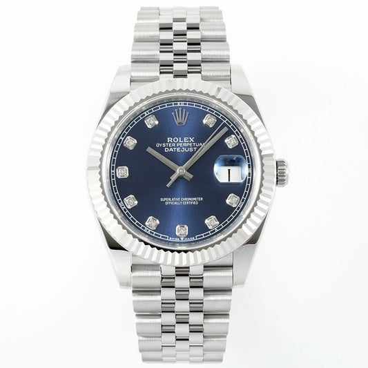 Rolex EWE Factory Datejust 41mm Men Watch, 3235 Automatic Movement, 904L Steel