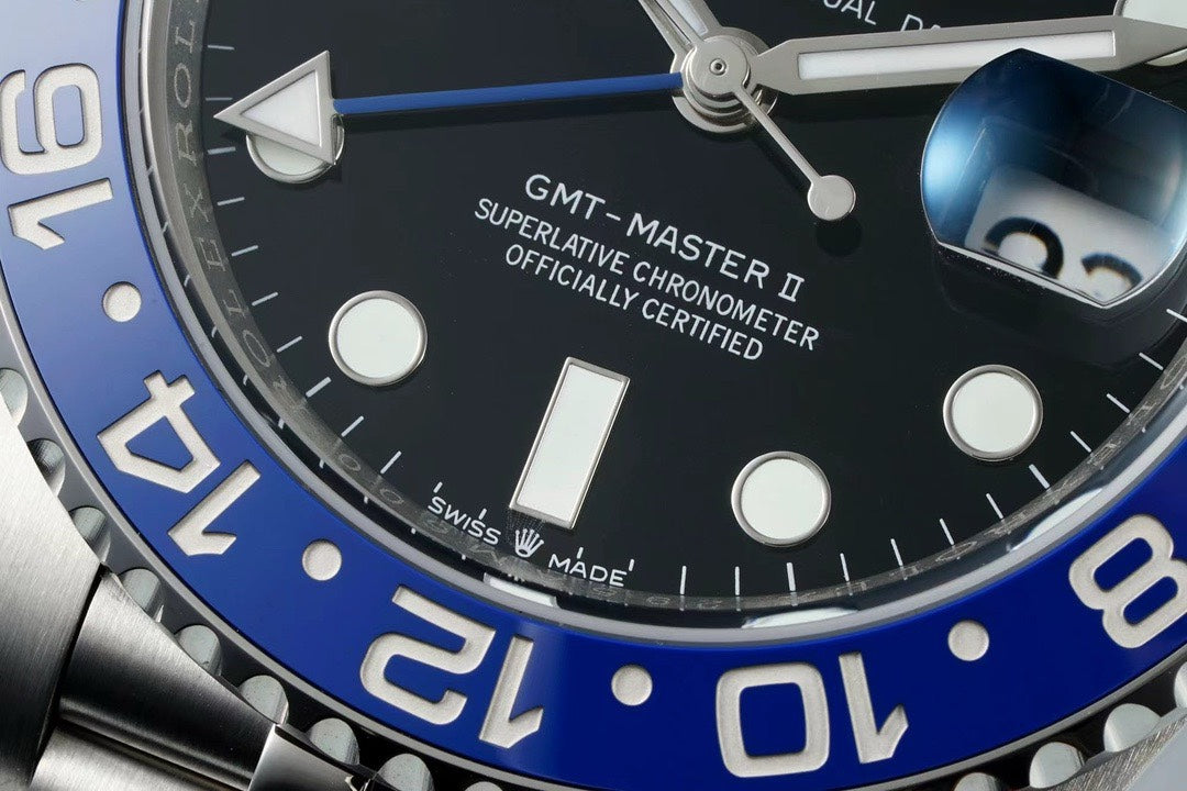 Rolex GMT Travel Watch 904L Steel Cal.3285 Movement