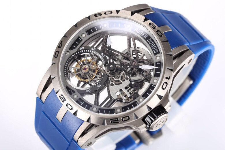 Roger Dubuis Titanium Skeleton Tourbillon Watch