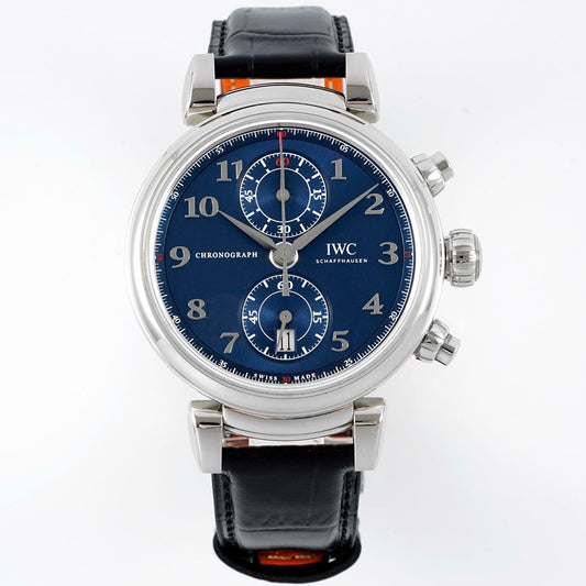 IWC Da Vinci Chronograph Watch 42mm | Modified Cal.89361 Integrated Movement Full Working Functions